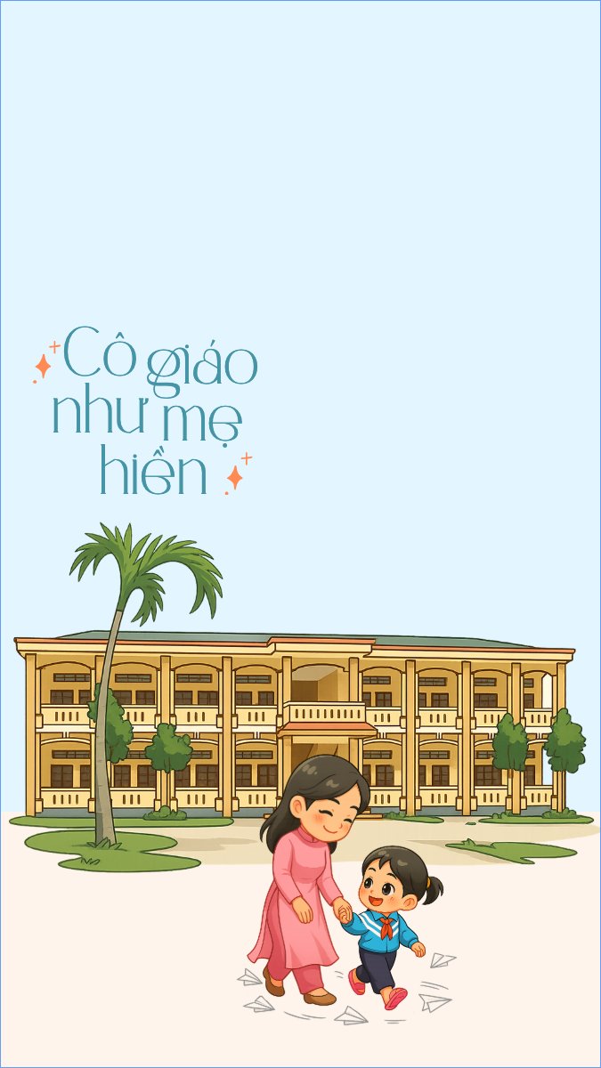 Cô giáo như mẹ hiền