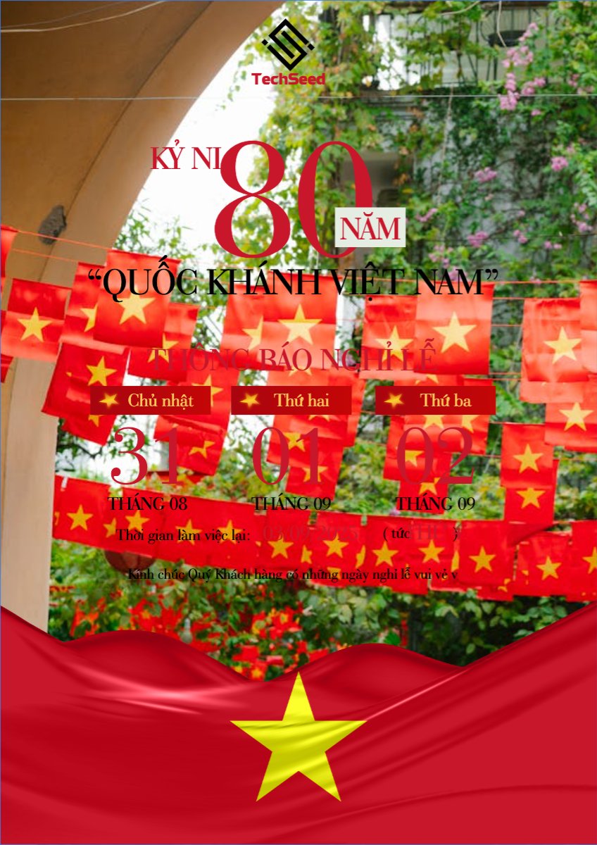 2/9, Quốc Khánh, lễ hội, thông báo, lịch nghỉ, Việt Nam, sự kiện, event, hiện đại, modern	