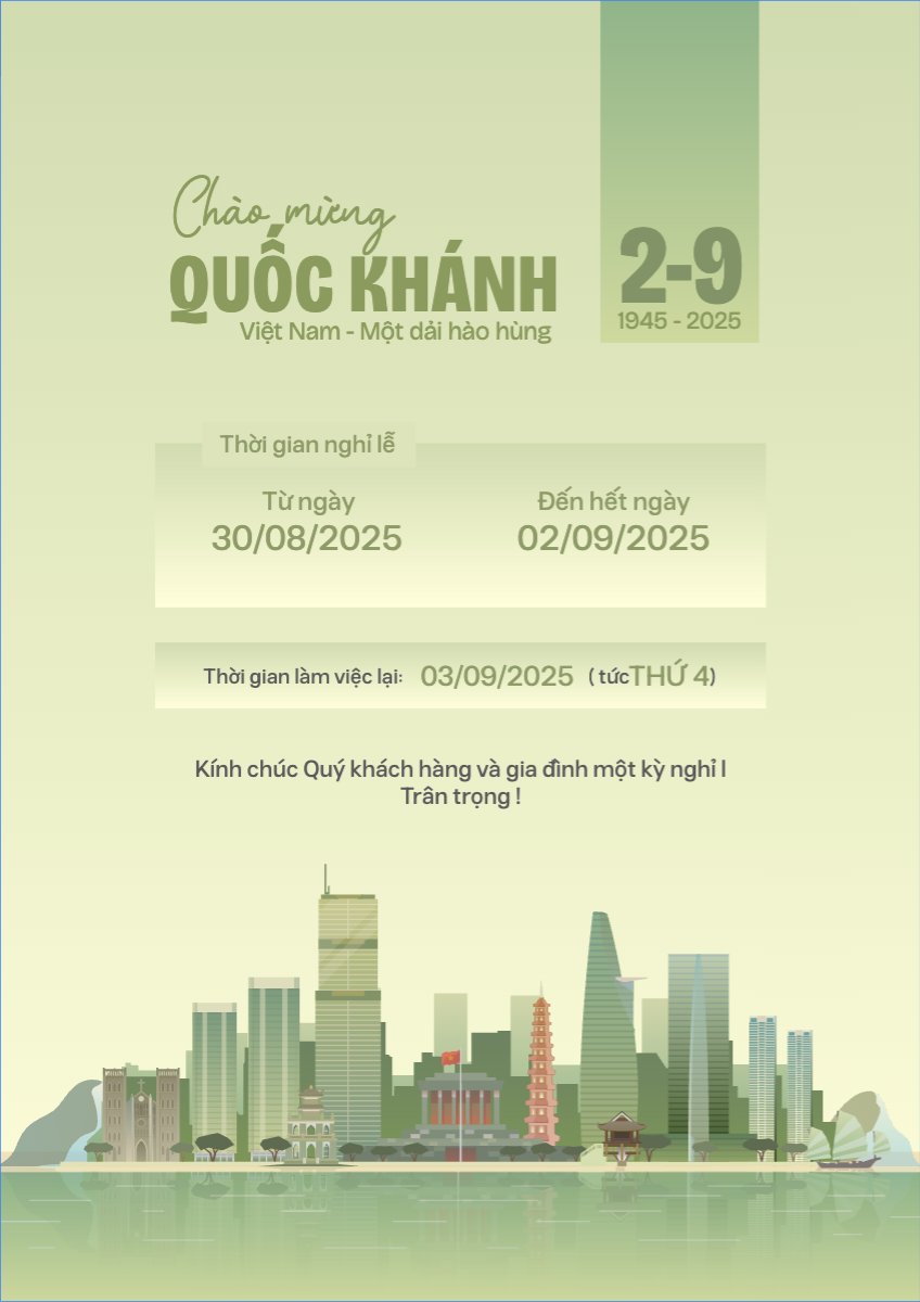 2/9, Quốc Khánh, lễ hội, thông báo, lịch nghỉ, Việt Nam, sự kiện, event, hiện đại, modern
