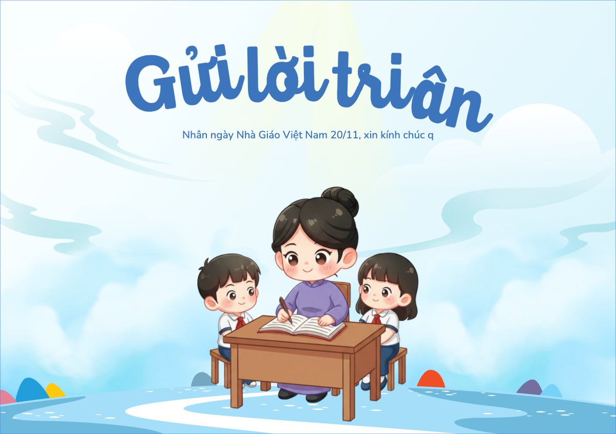 Gửi lời tri ân