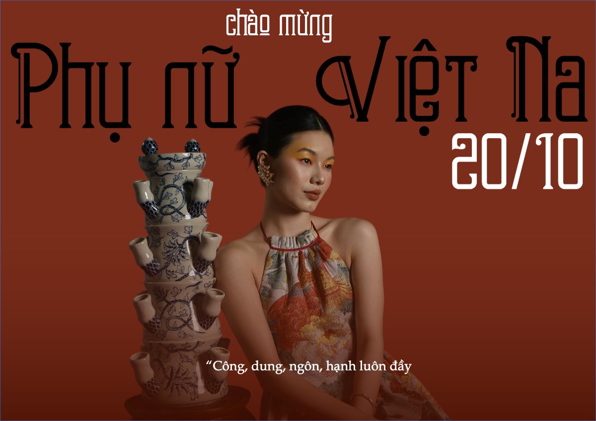 20/10, Ngày phụ nữ Việt Nam, Vietnamese Women's Day, phụ nữ, sự kiện, event, mỹ phẩm, làm đẹp, beauty, hiện đại, modern