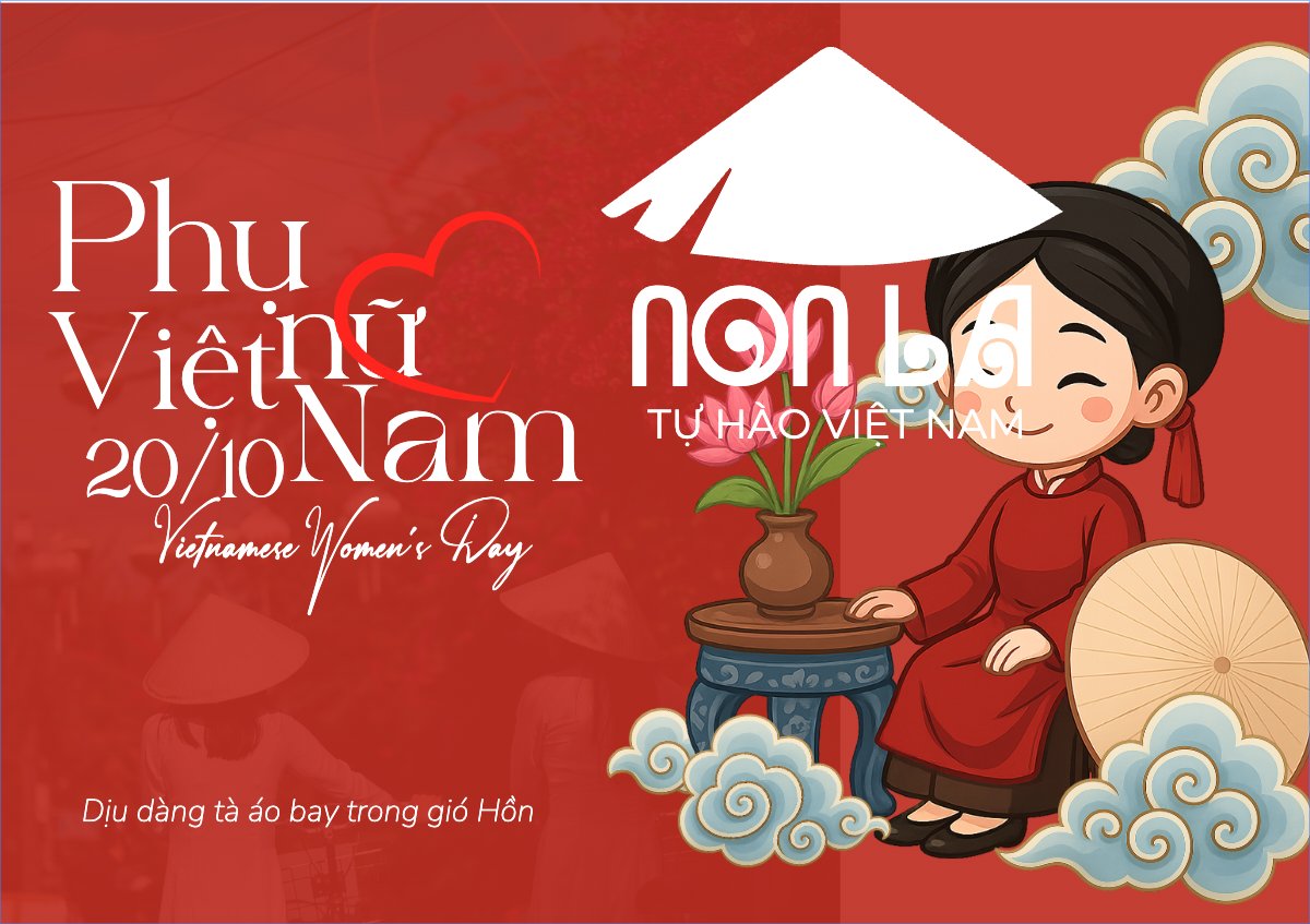 20/10, Ngày phụ nữ Việt Nam, Vietnamese Women's Day, phụ nữ, sự kiện, event, dễ thương, cute, chibi, hoạt hình, cartoon