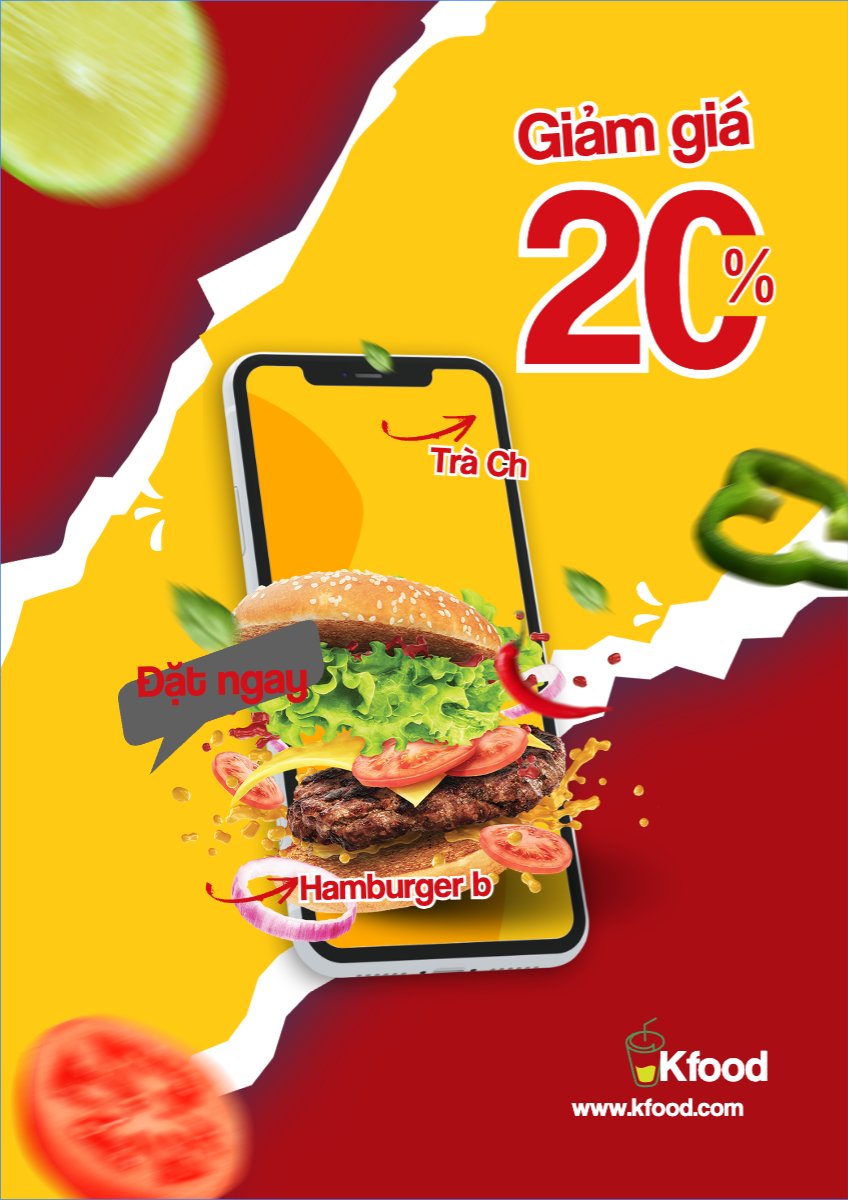 Hamburger, đồ ăn, fastfood, food, thực phẩm, ẩm thực, món ăn, F&B, nhà hàng, thức ăn, hiện đại	