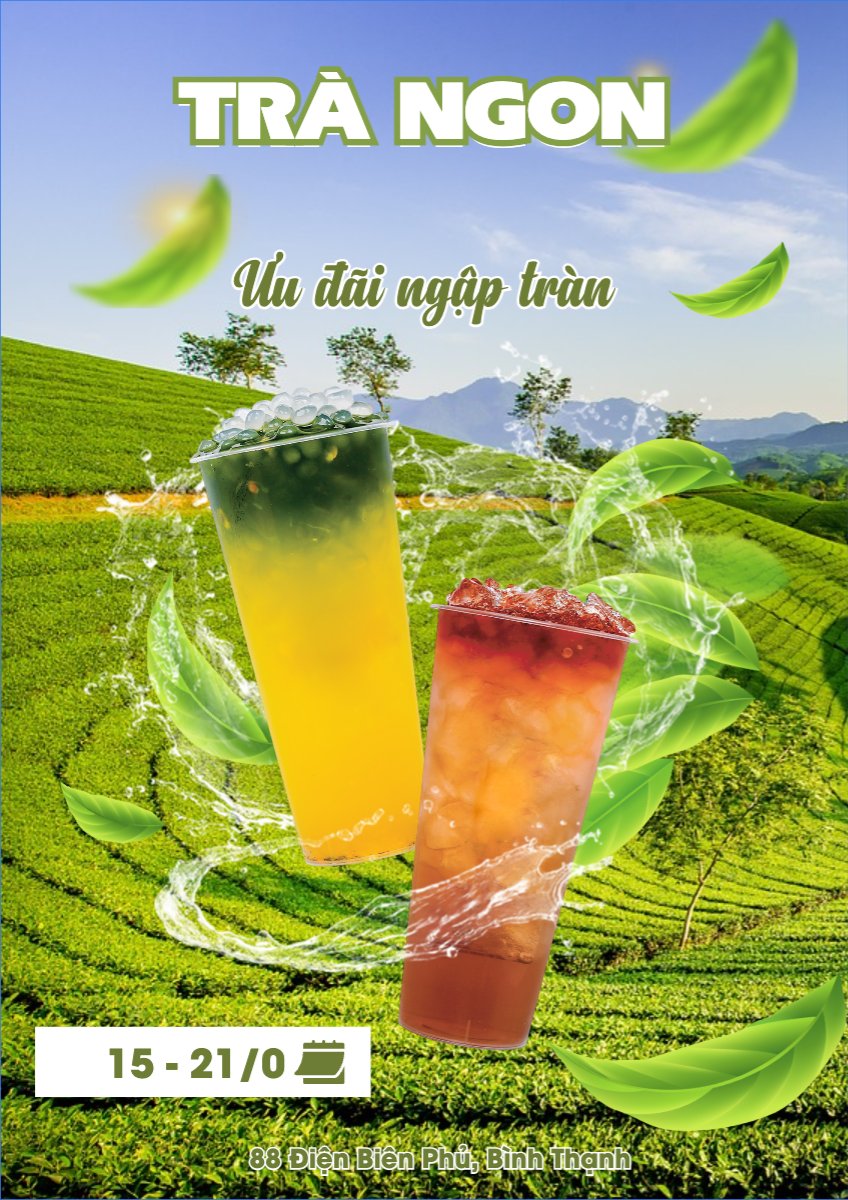 Nước uống, juice, giải khát, F&B, drink, nước ép, trà sữa, milk tea, cà phê, coffee, cafe