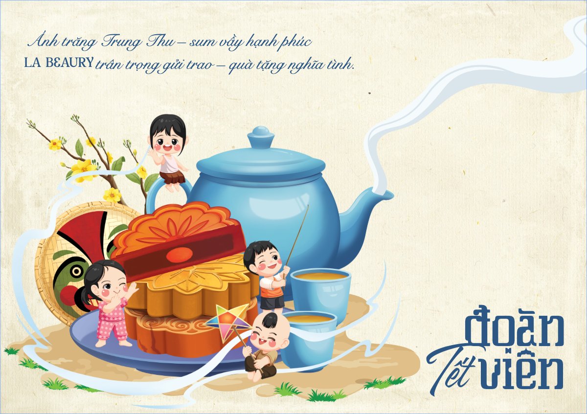 Trung thu, Tết Đoàn Viên, mid-autumn festival, sự kiện, event, dễ thương, cute, chibi, hoạt hình, cartoon