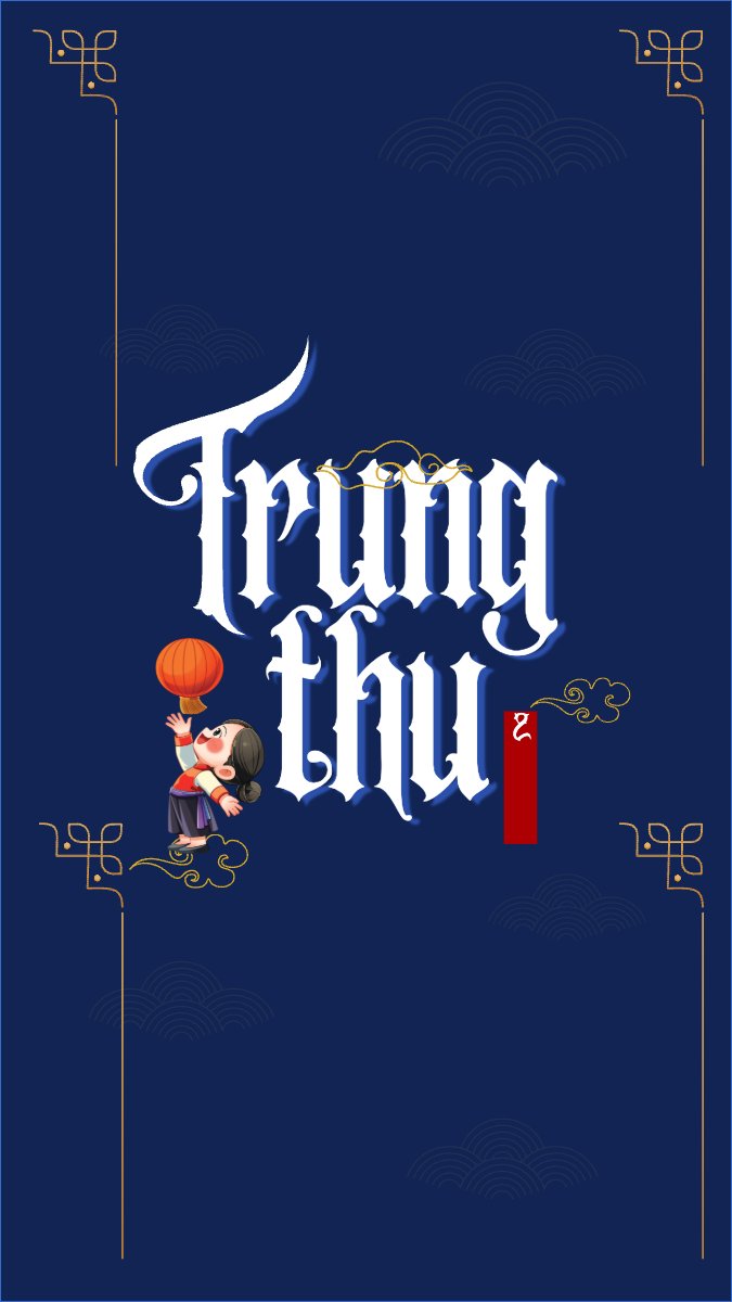 Trung thu, Tết Đoàn Viên, mid-autumn festival, sự kiện, event, dễ thương, cute, chibi, hoạt hình, cartoon