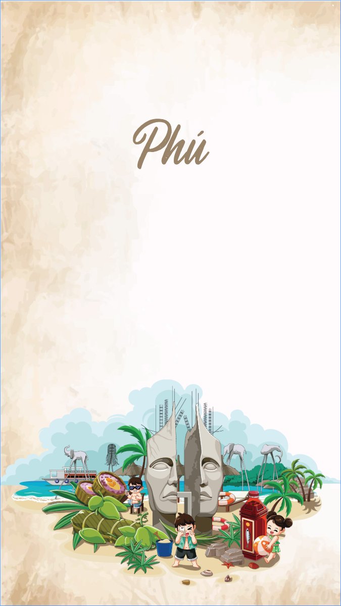 Phú Quốc, Việt Nam, địa danh, du lịch, travel, dễ thương, cute, chibi, hoạt hình, cartoon	