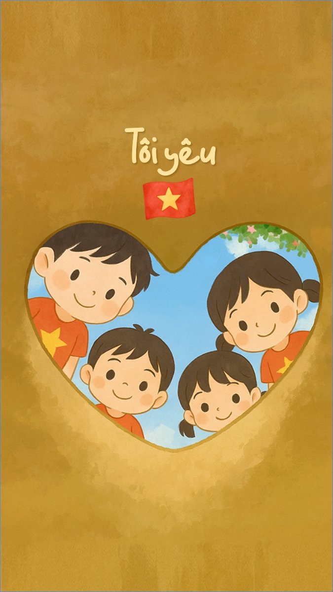 2/9, Quốc Khánh, lễ hội, Việt Nam, sự kiện, dễ thương, cute, chibi, hoạt hình, cartoon