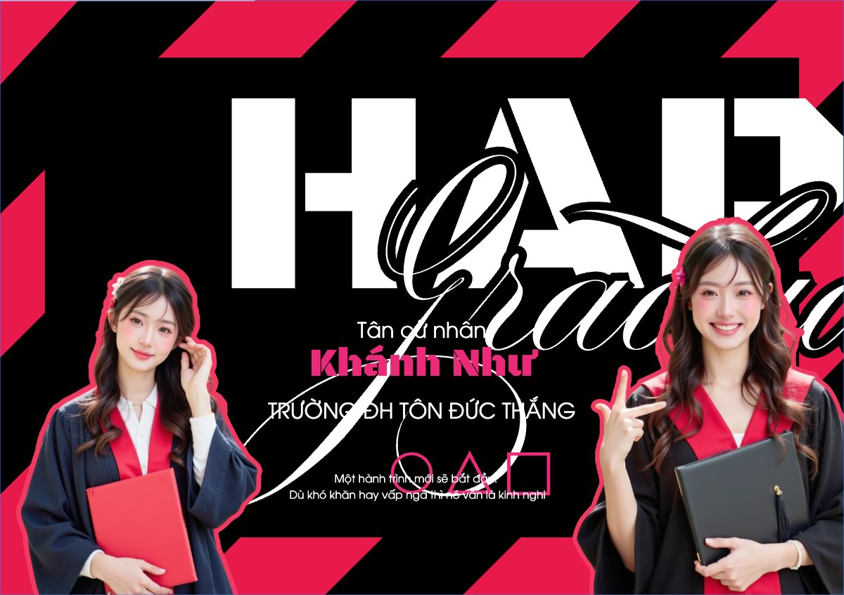 Tốt nghiệp, kỉ yếu, Graduation, yearbook, dễ thương, cute, chibi, hoạt hình, cartoon, squid game