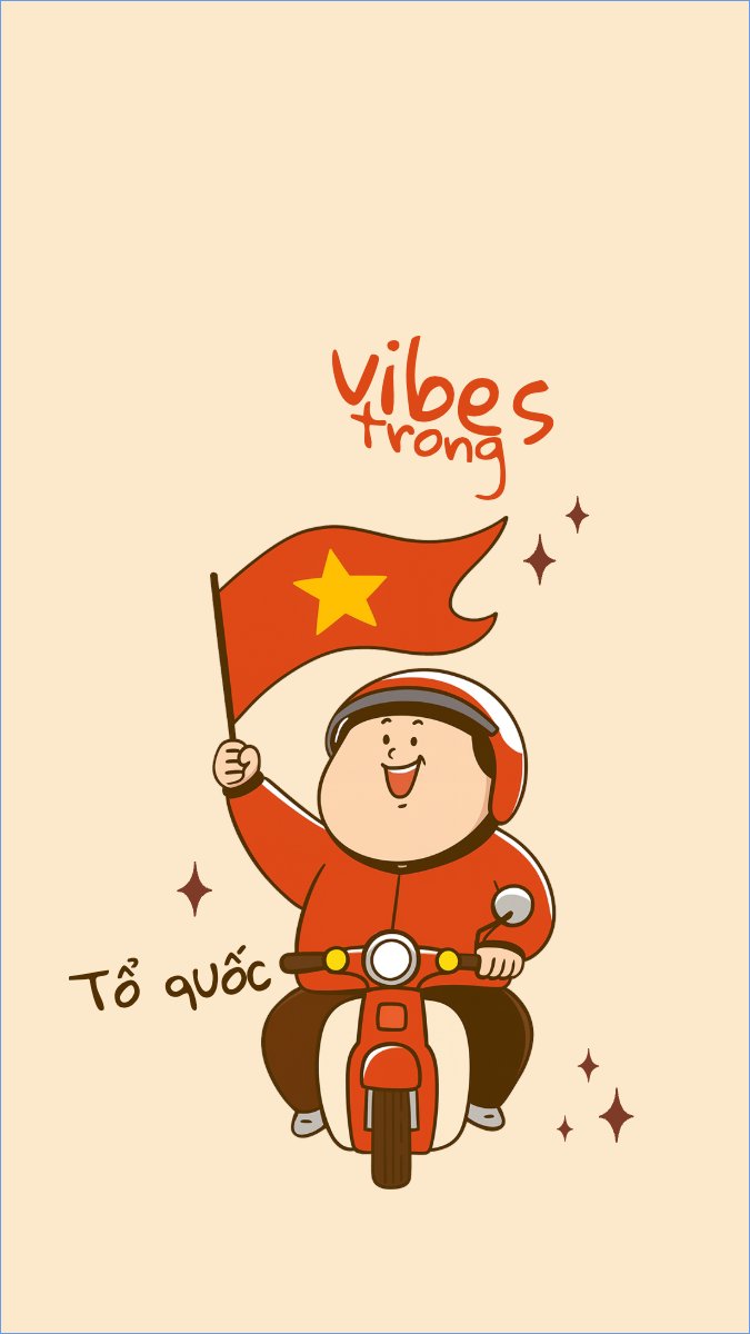 2/9, Quốc Khánh, lễ hội, Việt Nam, sự kiện, dễ thương, cute, chibi, hoạt hình, cartoon