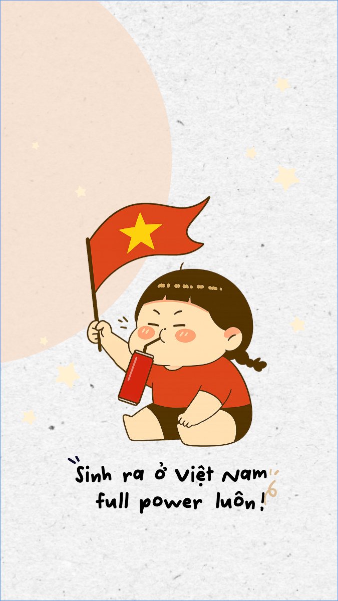 2/9, Quốc Khánh, lễ hội, Việt Nam, sự kiện, dễ thương, cute, chibi, hoạt hình, cartoon