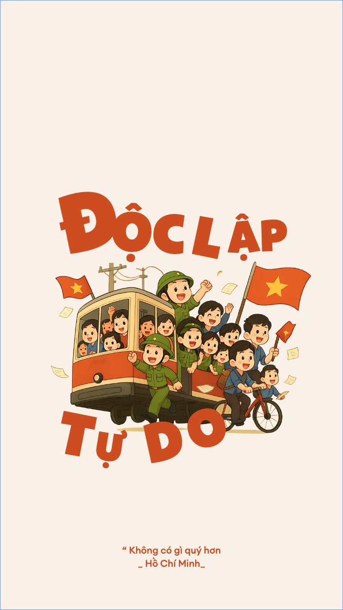 2/9, Quốc Khánh, lễ hội, Việt Nam, sự kiện, dễ thương, cute, chibi, hoạt hình, cartoon