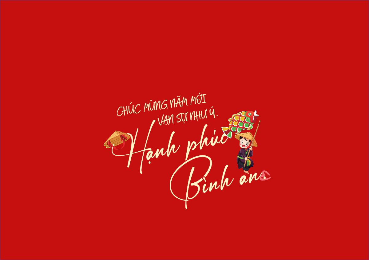 Tết, Xuân, dễ thương, cute, truyền thống, dân gian, thuần Việt