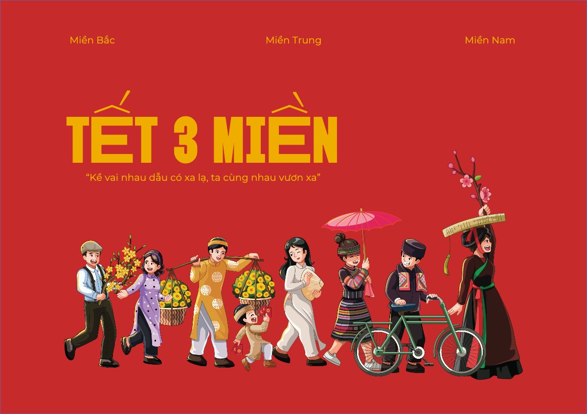 Tết, Xuân, dễ thương, cute, truyền thống, dân gian, thuần Việt