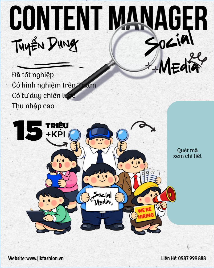 Tuyển dụng social media
