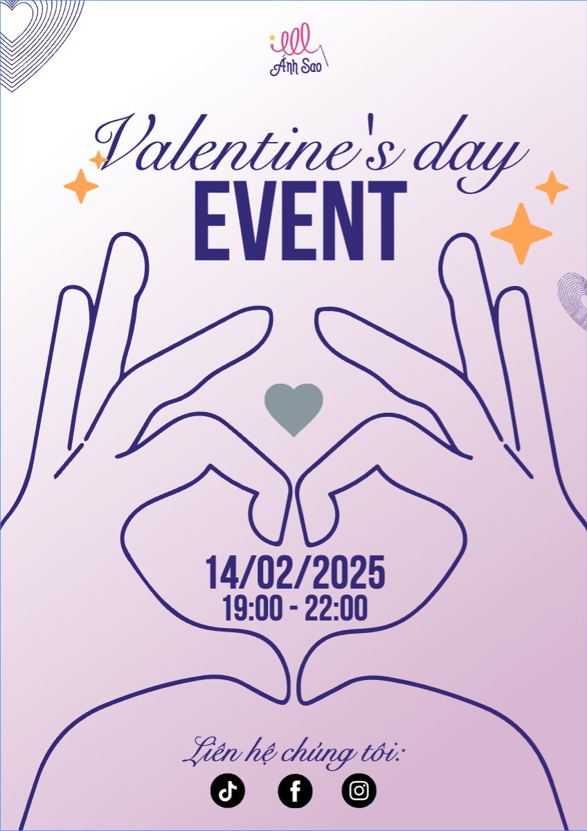 Lễ tình nhân, Valentine's day, 14/2, sự kiện, event, chương trình, sale, giải trí, entertainment