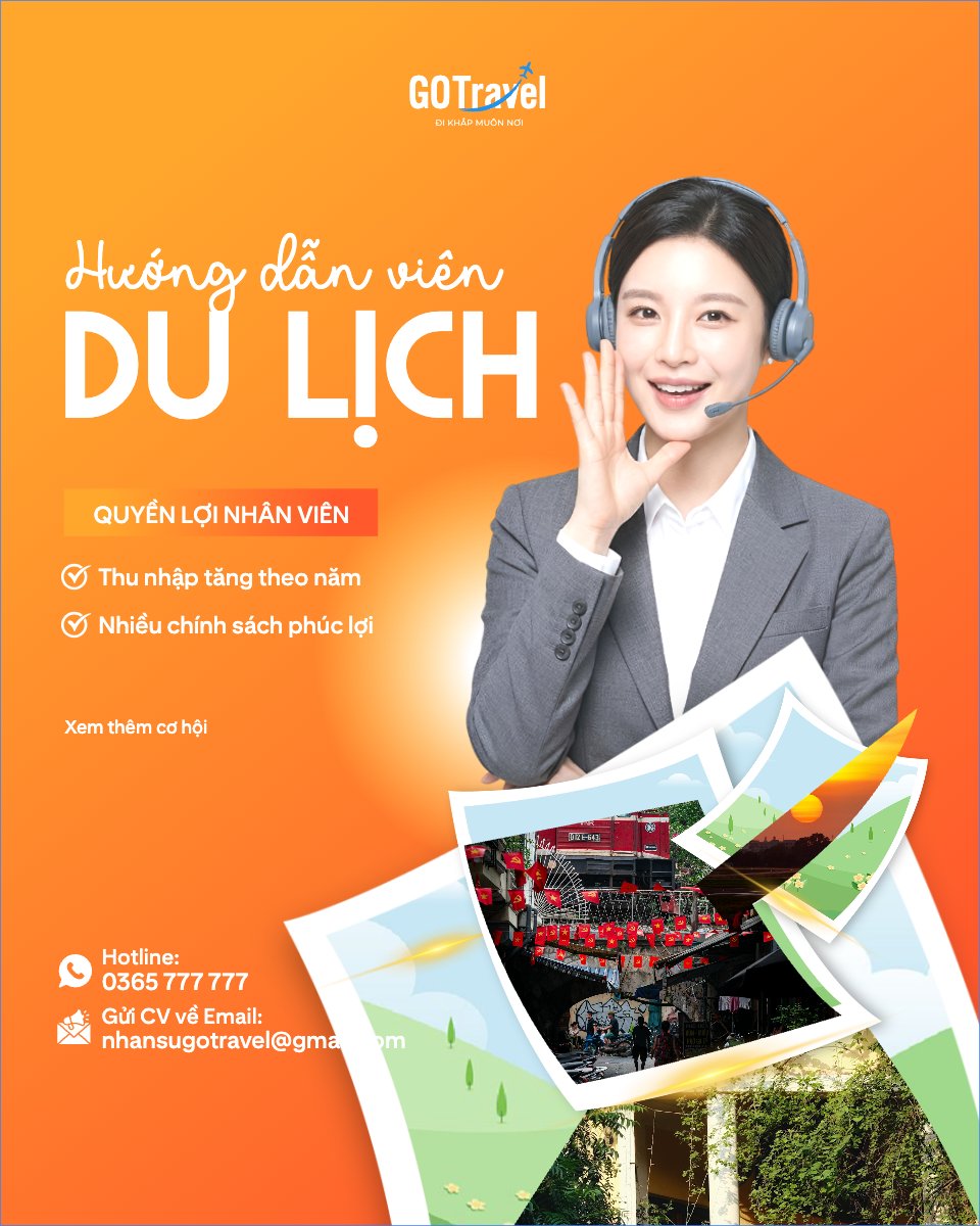 Tuyển dụng hướng dẫn viên du lịch