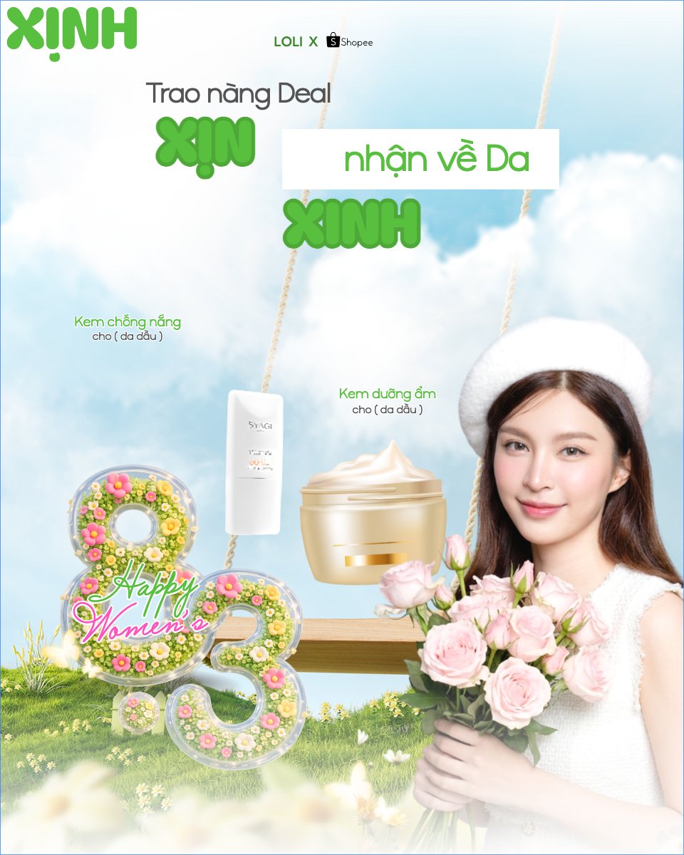 Trao nàng deal xịn nhận về da xinh