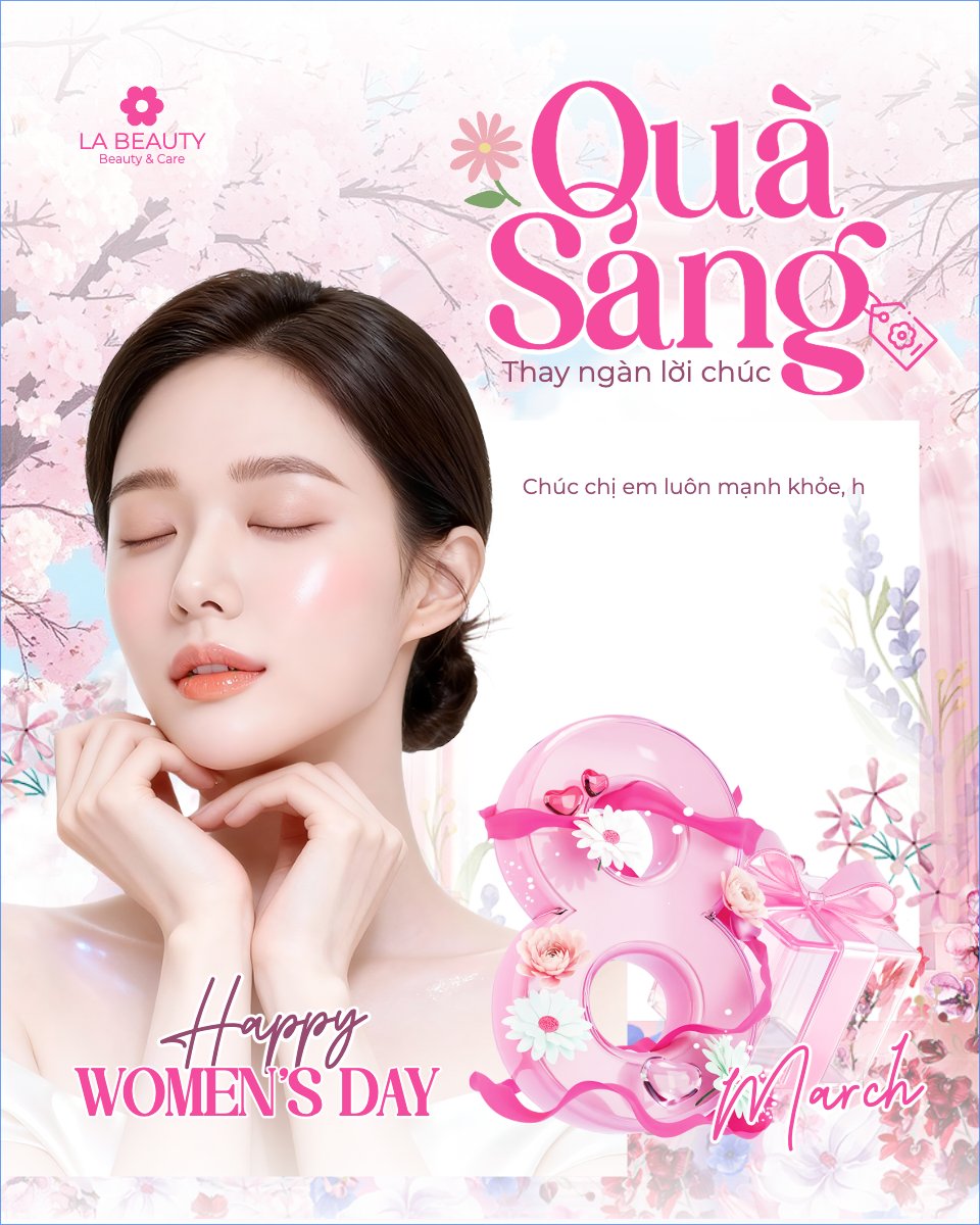 Quà sang thay ngàn lời chúc 8/3