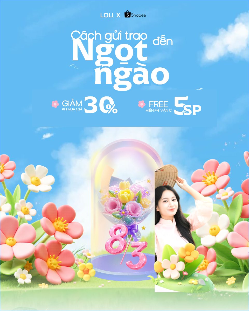 Cách gửi trao ngọt ngào đến phái đẹp