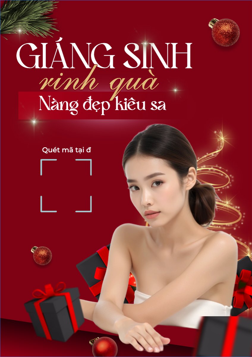 Giáng sinh, Christmas, Noel, 25/12, spa, beauty, làm đẹp, thẩm mỹ