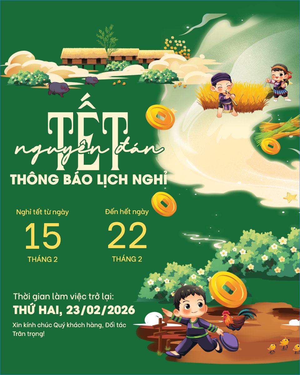 Thông báo nghỉ tết Nguyên Đán