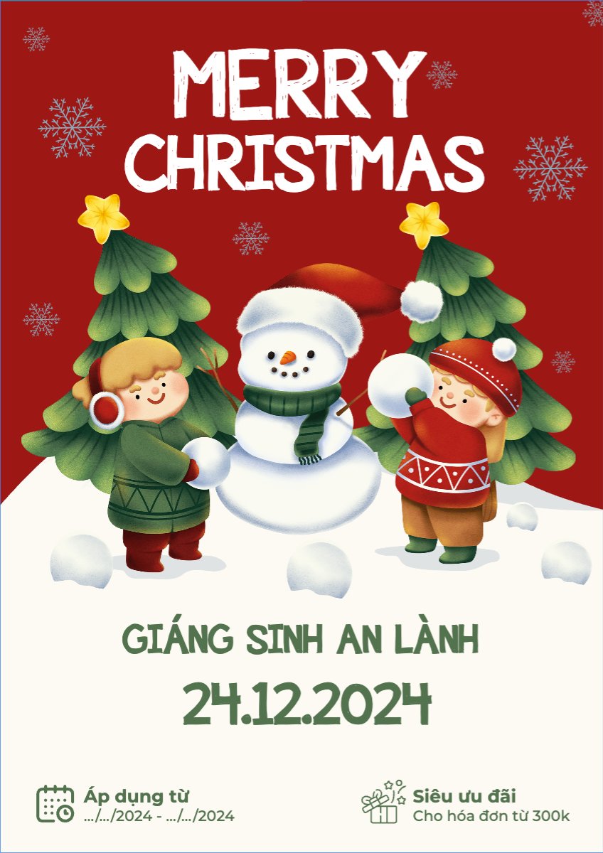 Giáng sinh, Christmas, Noel, 25/12, Sự kiện, event, chương trình, sale, giải trí, entertainment