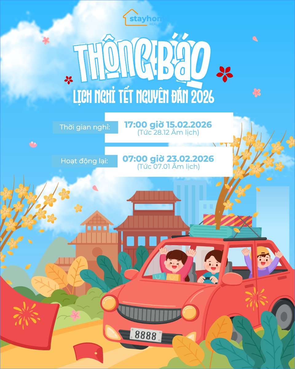 Thông báo lịch nghỉ tết nguyên đán Bính Ngọ 2026