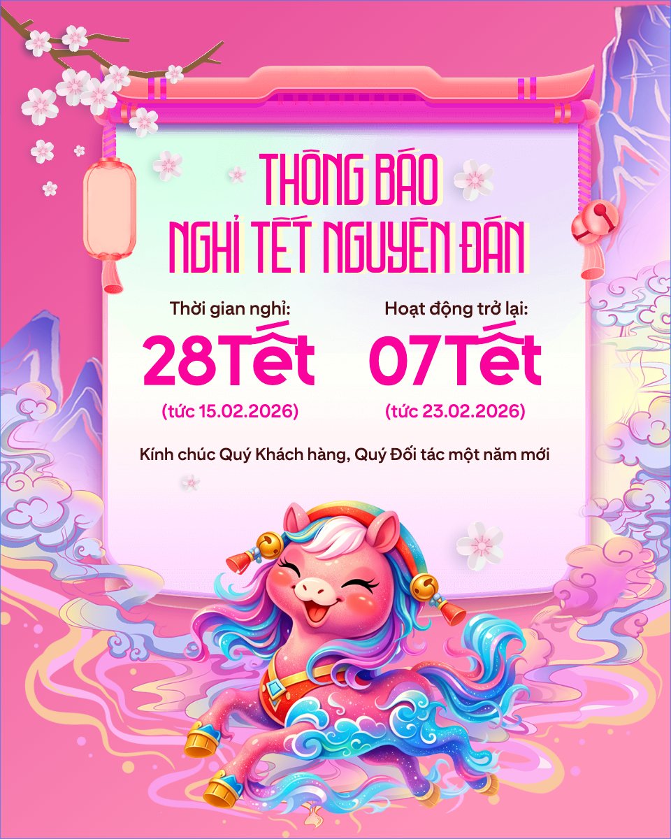 Thông báo nghỉ tết Nguyên Đán