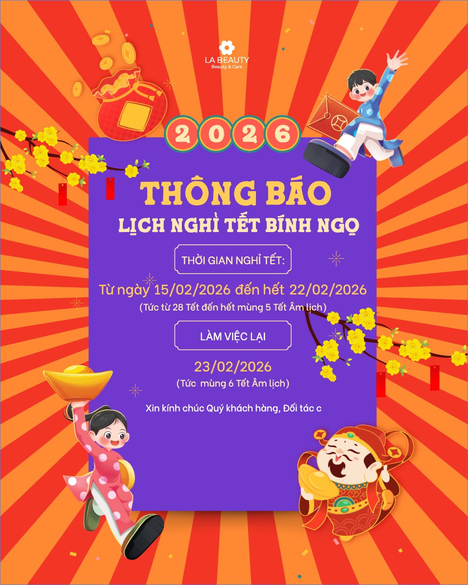 Thông báo lịch nghỉ tết nguyên đán Bính Ngọ 2026