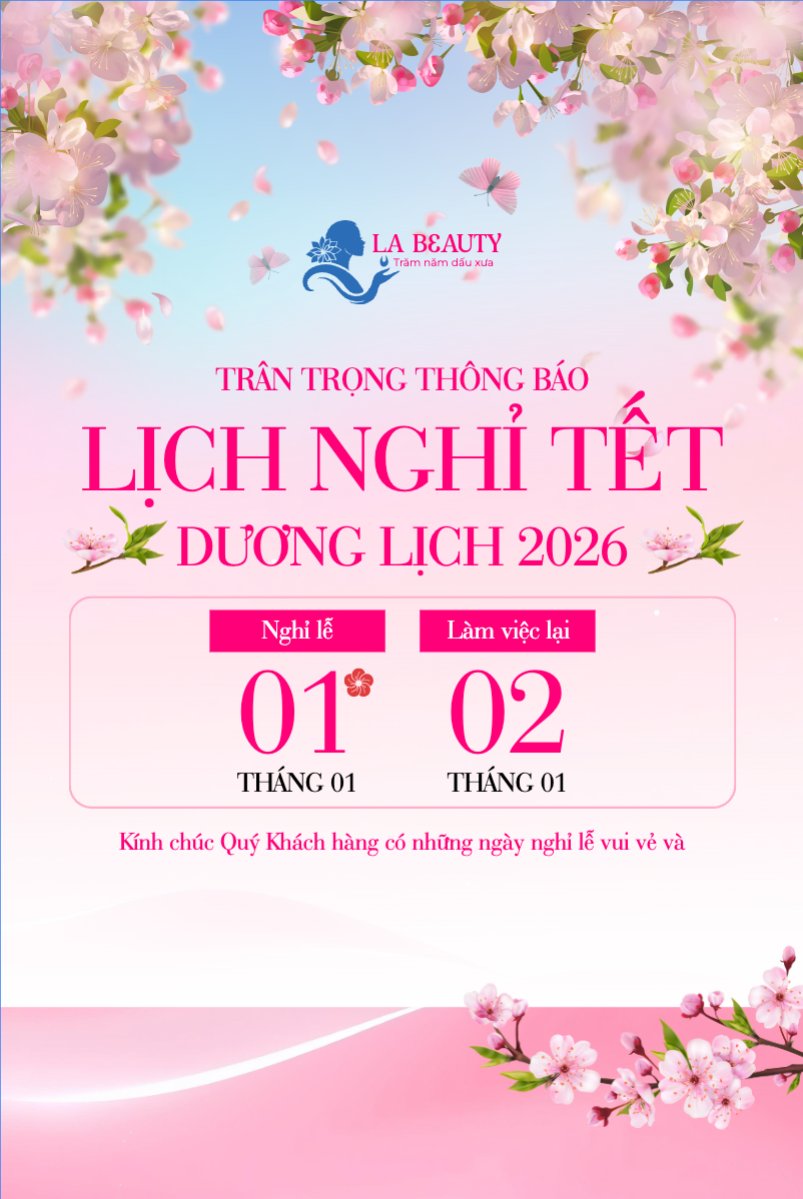 Thông báo lịch nghỉ Tết dương lịch 2026