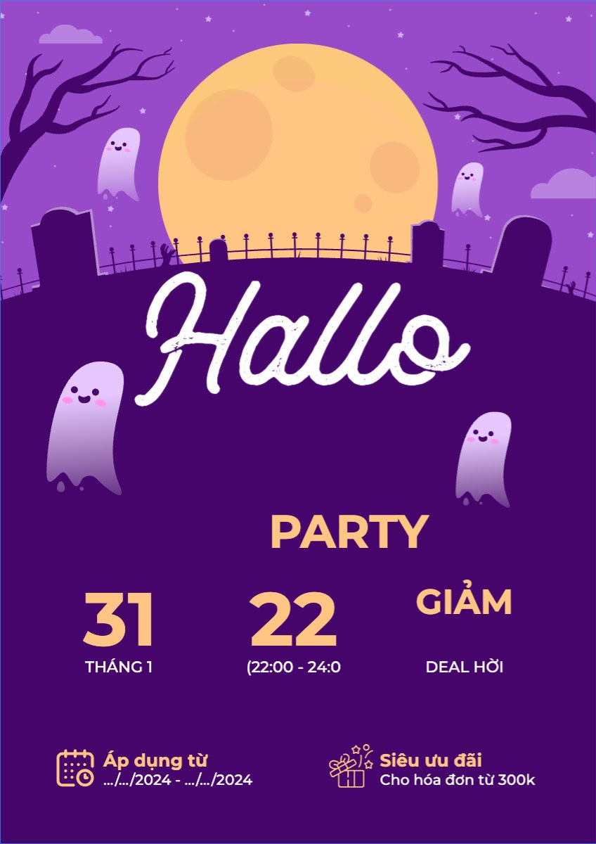 Halloween, sự kiện, event, chương trình, sale, giải trí, entertainment