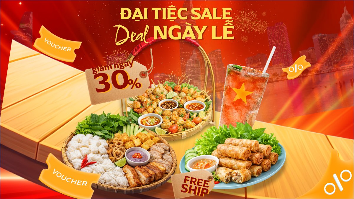 Đại tiệc sale deal ngày lễ