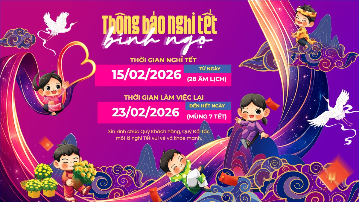 Thông báo nghỉ tết Nguyên Đán