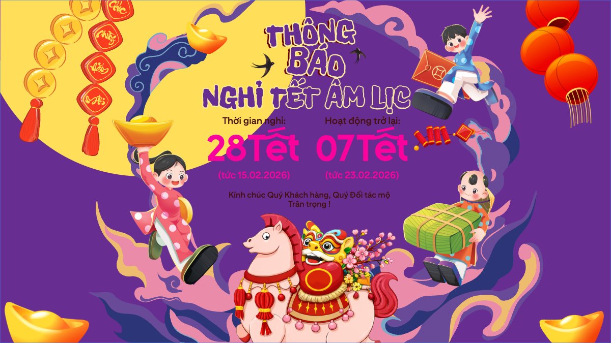 Thông báo nghỉ tết Nguyên Đán