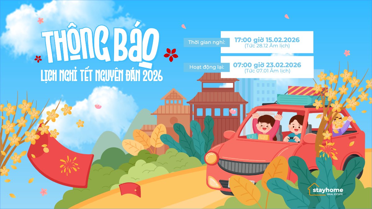 Thông báo lịch nghỉ tết nguyên đán Bính Ngọ 2026