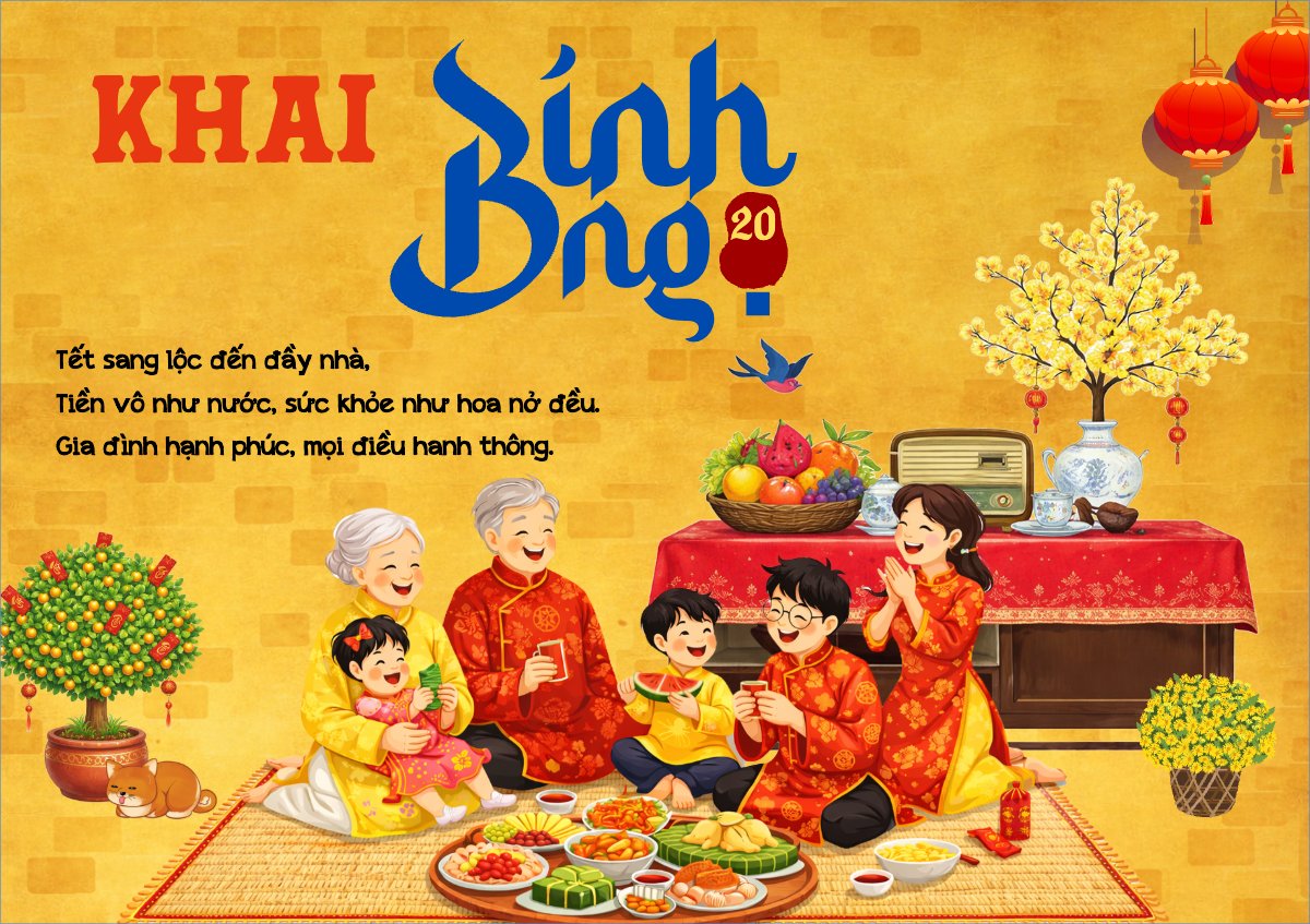 Khai xuân bính ngọ 2026