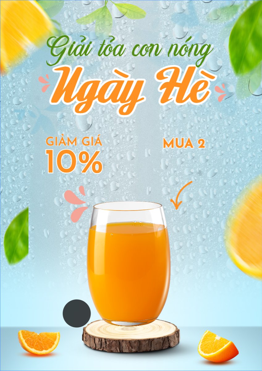 Nước uống, juice, giải khát, F&B, drink