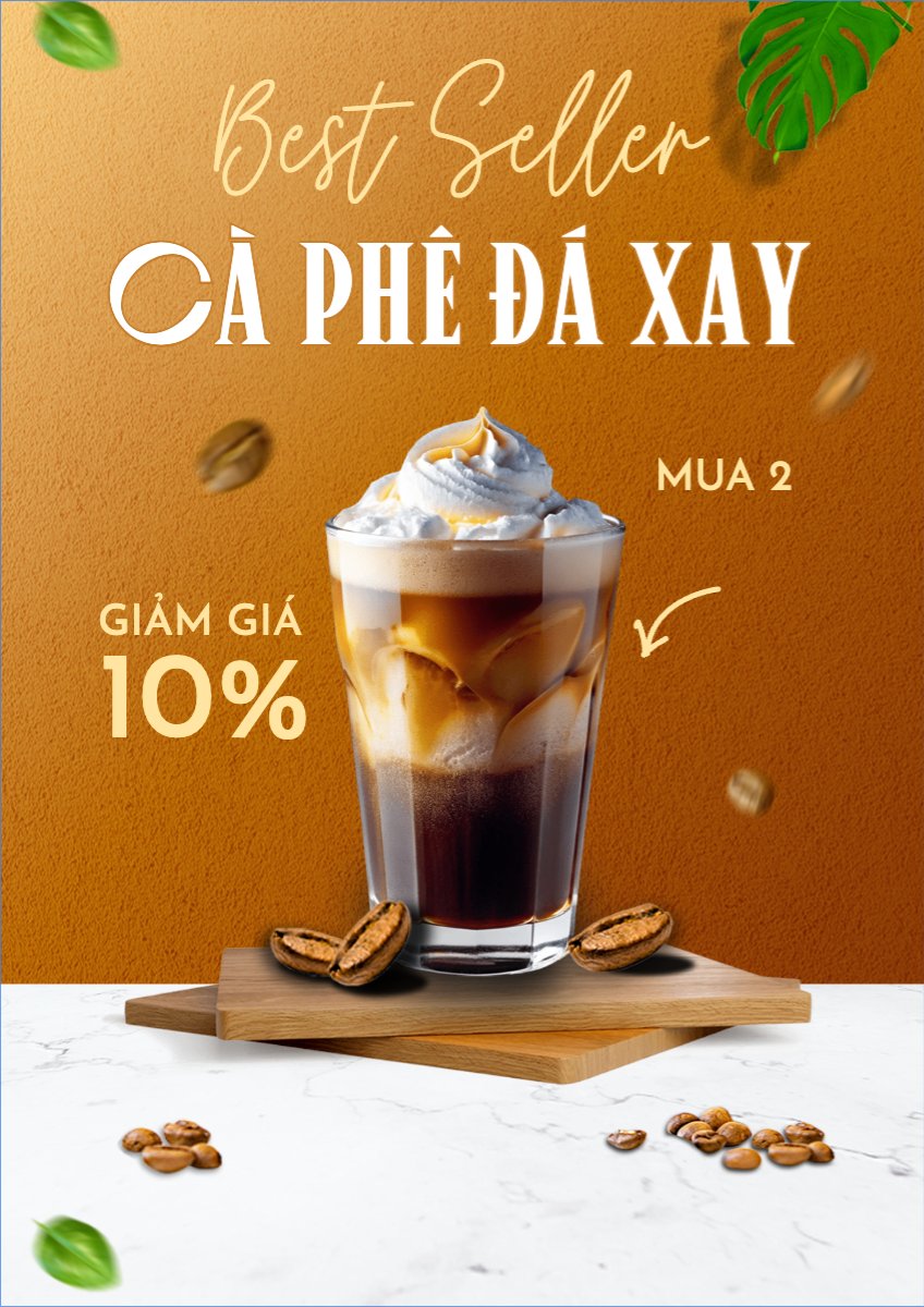Nước uống, juice, giải khát, F&B, drink, cà phê, coffee