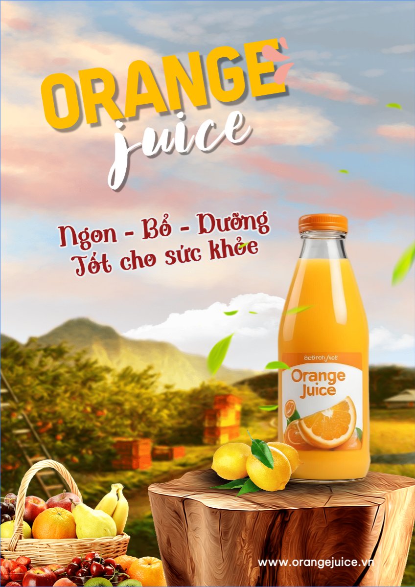 Nước uống, juice, giải khát, F&B, drink