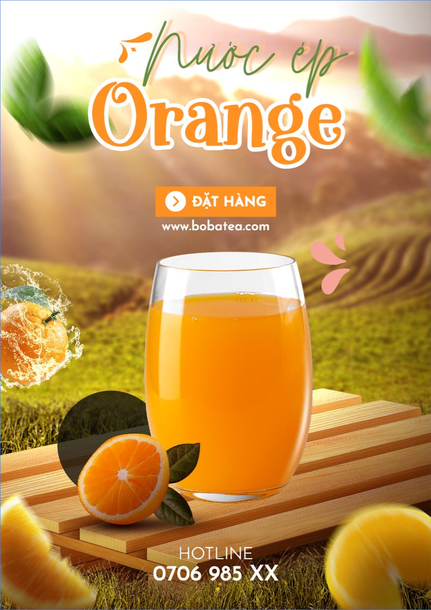 Nước uống, juice, giải khát, F&B, drink
