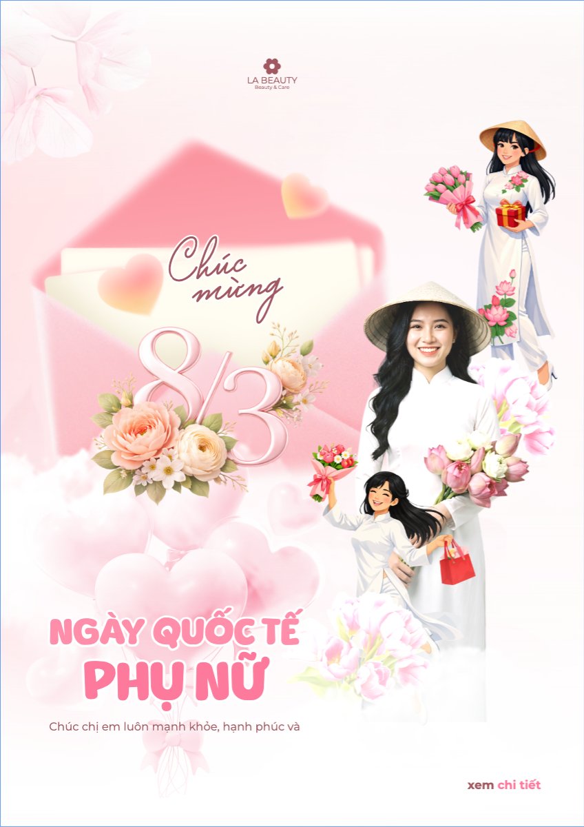 Chúc mừng ngày quốc tế phụ nữ