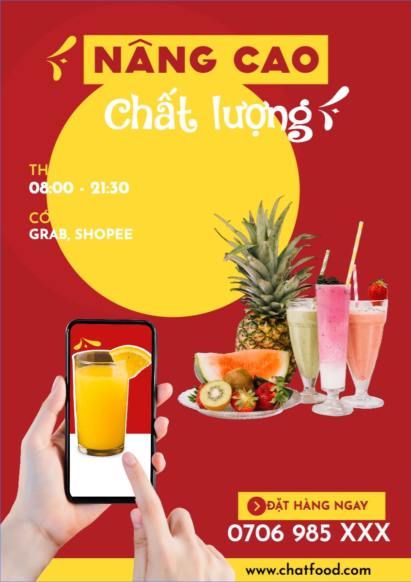 Nước uống, juice, giải khát, F&B, drink