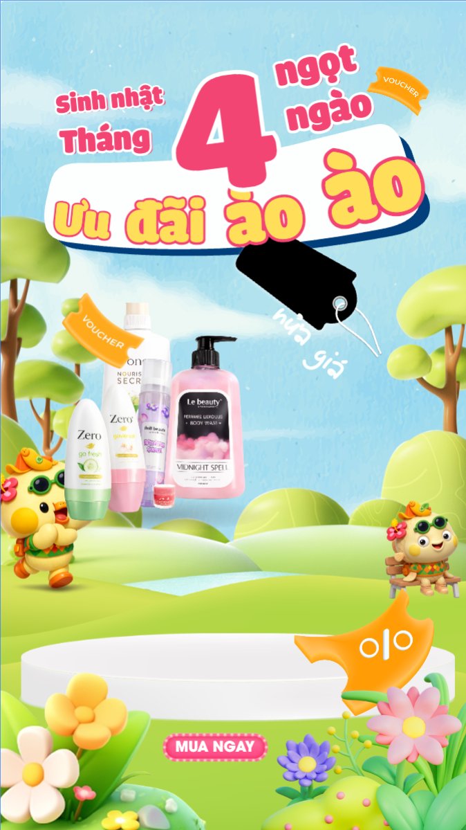 Giảm giá sinh nhật