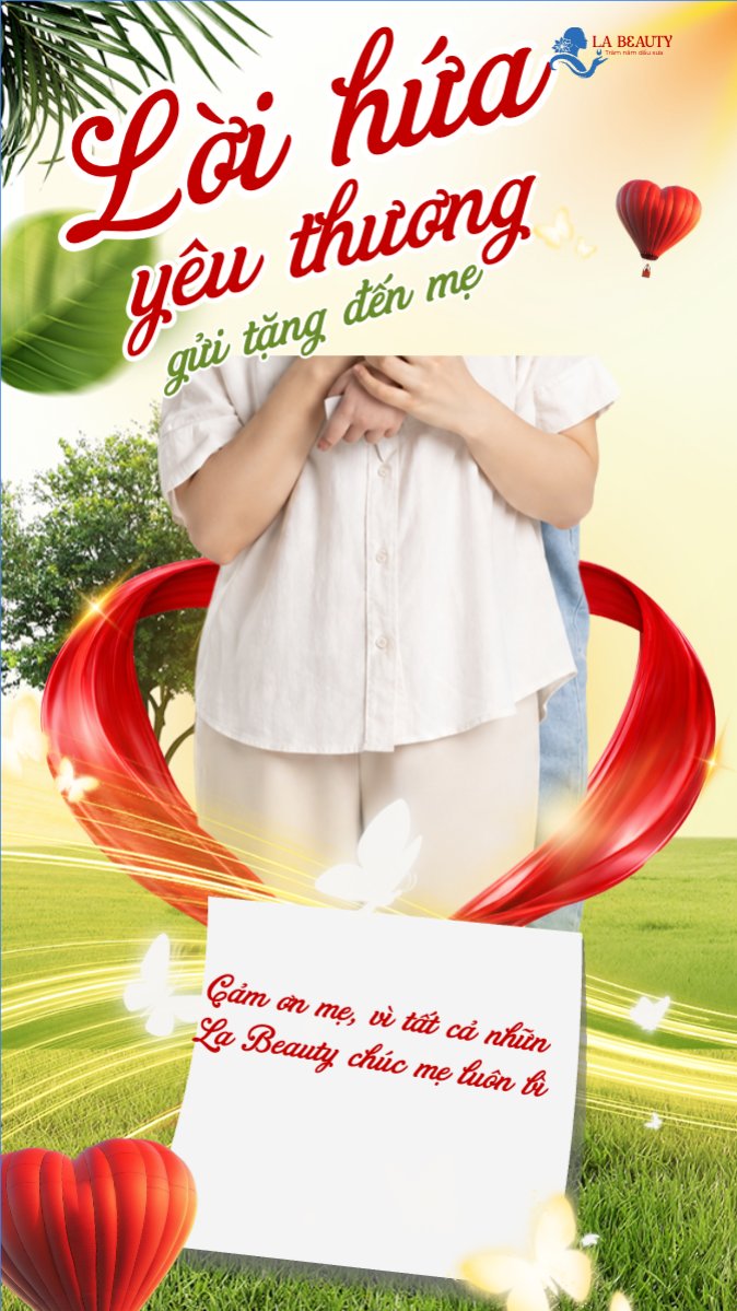 Lời hứa yêu thương gửi tặng đến mẹ