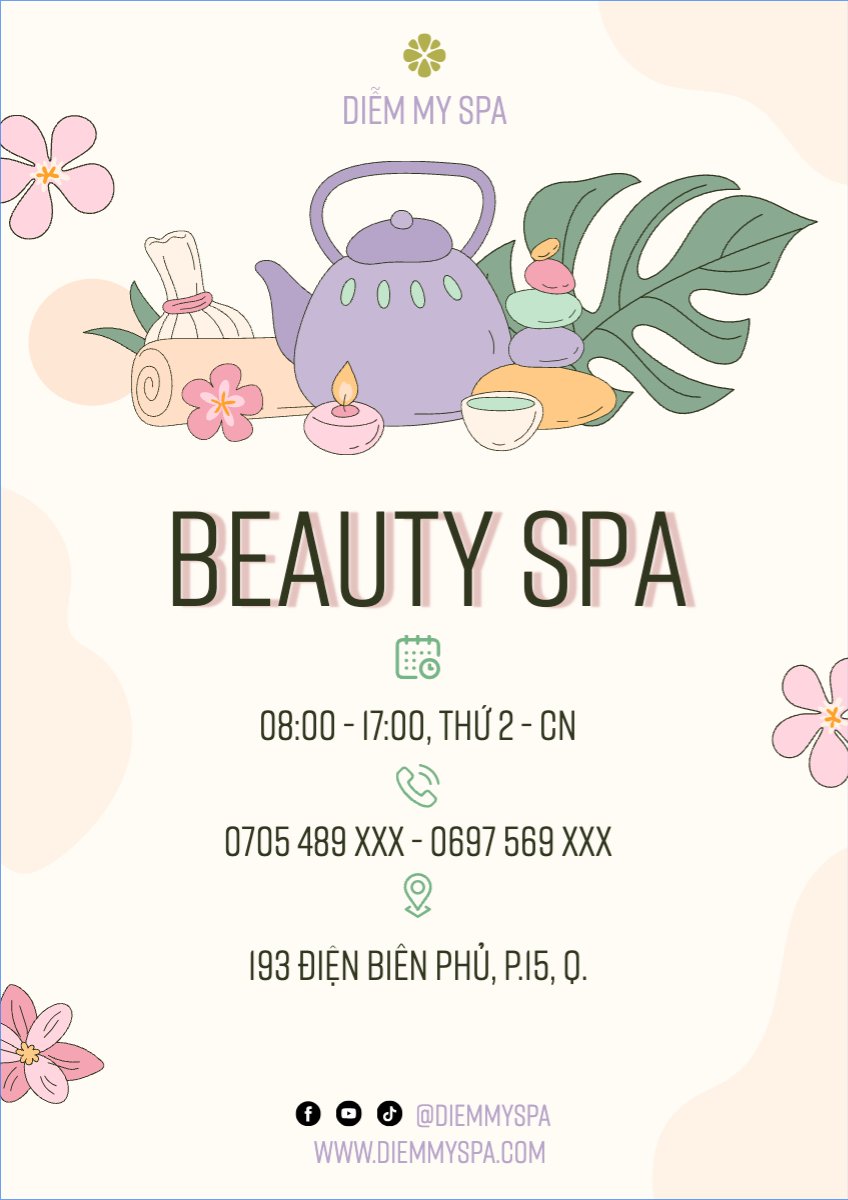 Spa, beauty, làm đẹp, thẩm mỹ