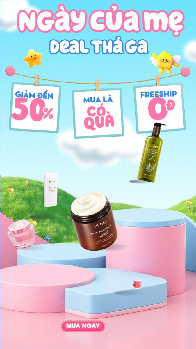 Ngày của mẹ deal thả ga