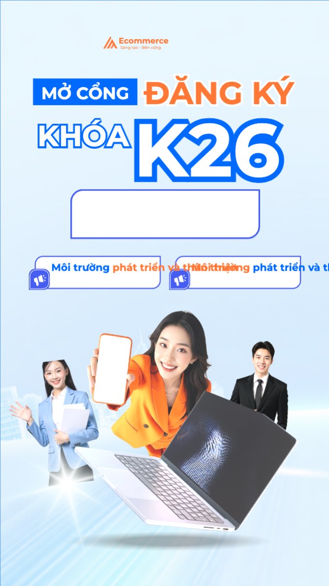 Mở cổng đăng ký khóa học