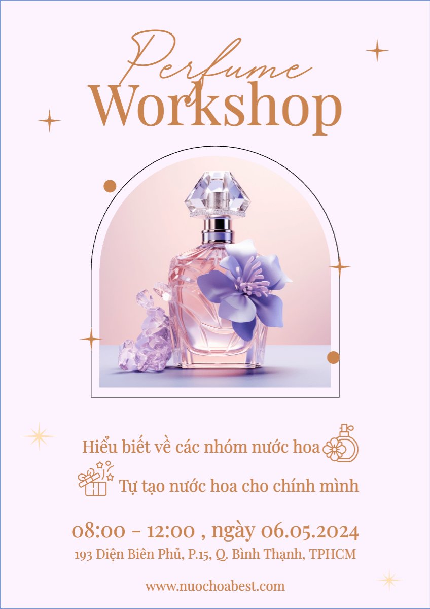 Sự kiện, event, chương trình, sale, workshop, nước hoa, perfume