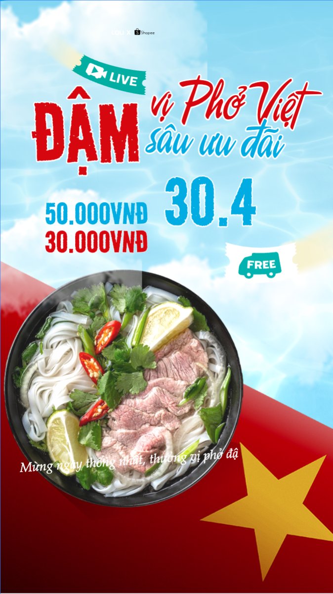 Đậm vị Phở Việt đậm sâu ưu đãi
